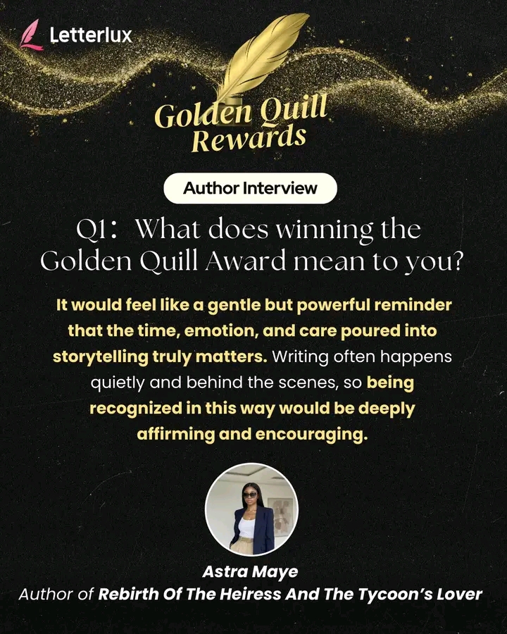 Award ceremony feature